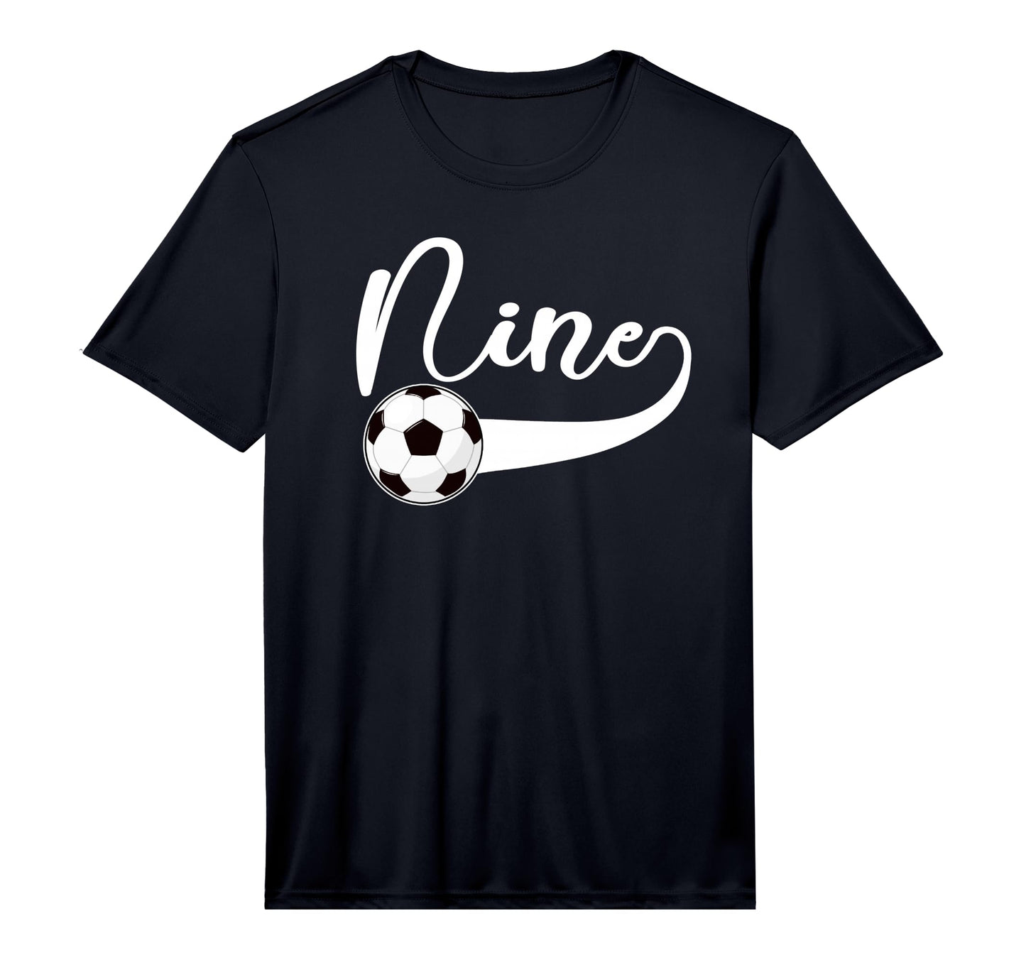 9Th Birthday Party Soccer 9 Year Old T-Shirt - Aesthetic Graphic Men Women - T-Shirt, Sweatshirt, Hoodie