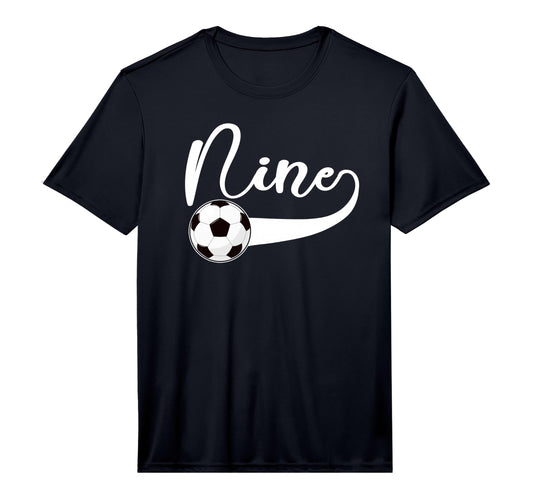 9Th Birthday Party Soccer 9 Year Old T-Shirt - Aesthetic Graphic Men Women - T-Shirt, Sweatshirt, Hoodie