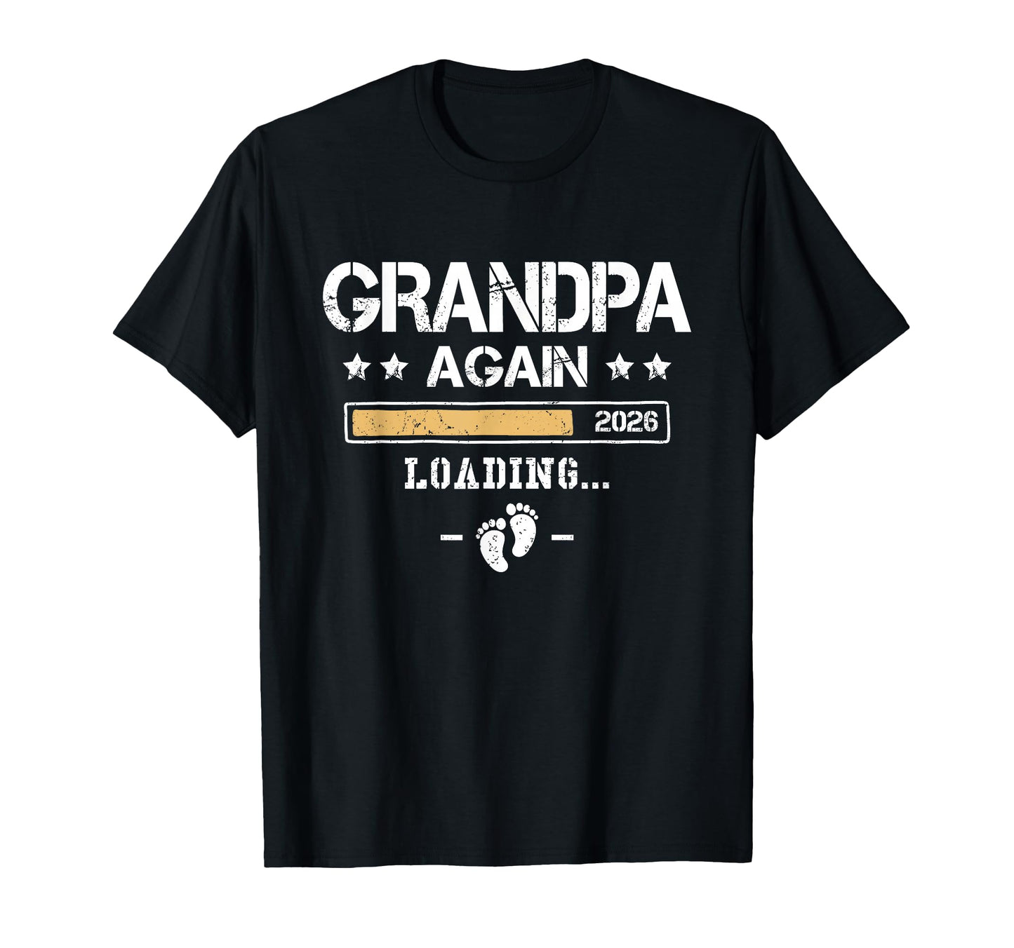 Grandpa Again 2026 Pregnancy T-Shirt - Casual Everyday Wear for Adults - T-Shirt, Sweatshirt, Hoodie