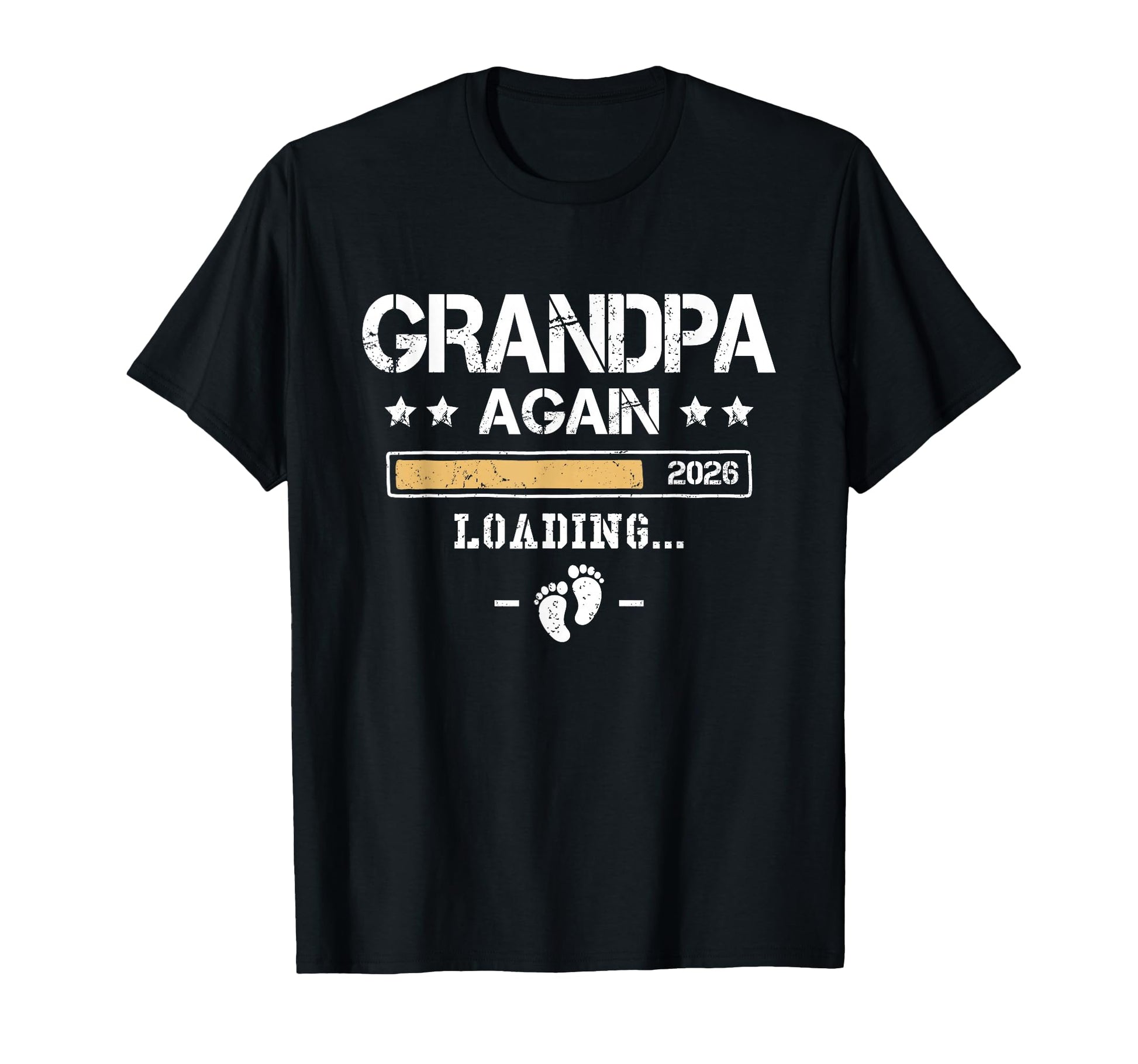 Grandpa Again 2026 Pregnancy T-Shirt - Casual Everyday Wear for Adults - T-Shirt, Sweatshirt, Hoodie