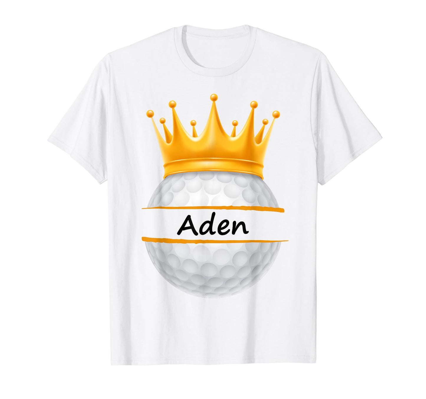 Novelty Golf Personalized Name Aden T-Shirt - Unique Graphic for Adults - T-Shirt, Sweatshirt, Hoodie