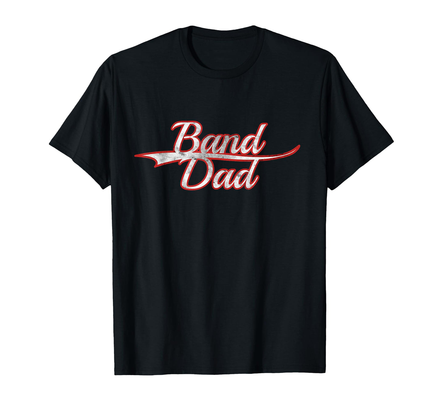 Band Dad Musician Proud Parent School T-Shirt - Minimalist Print Unisex - T-Shirt, Sweatshirt, Hoodie
