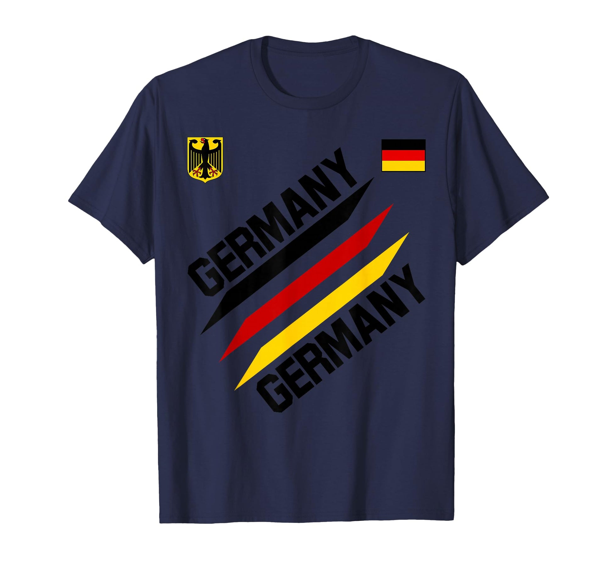 German Football Jersey Soccer Ball T-Shirt - Streetwear Style Men Women - T-Shirt, Sweatshirt, Hoodie