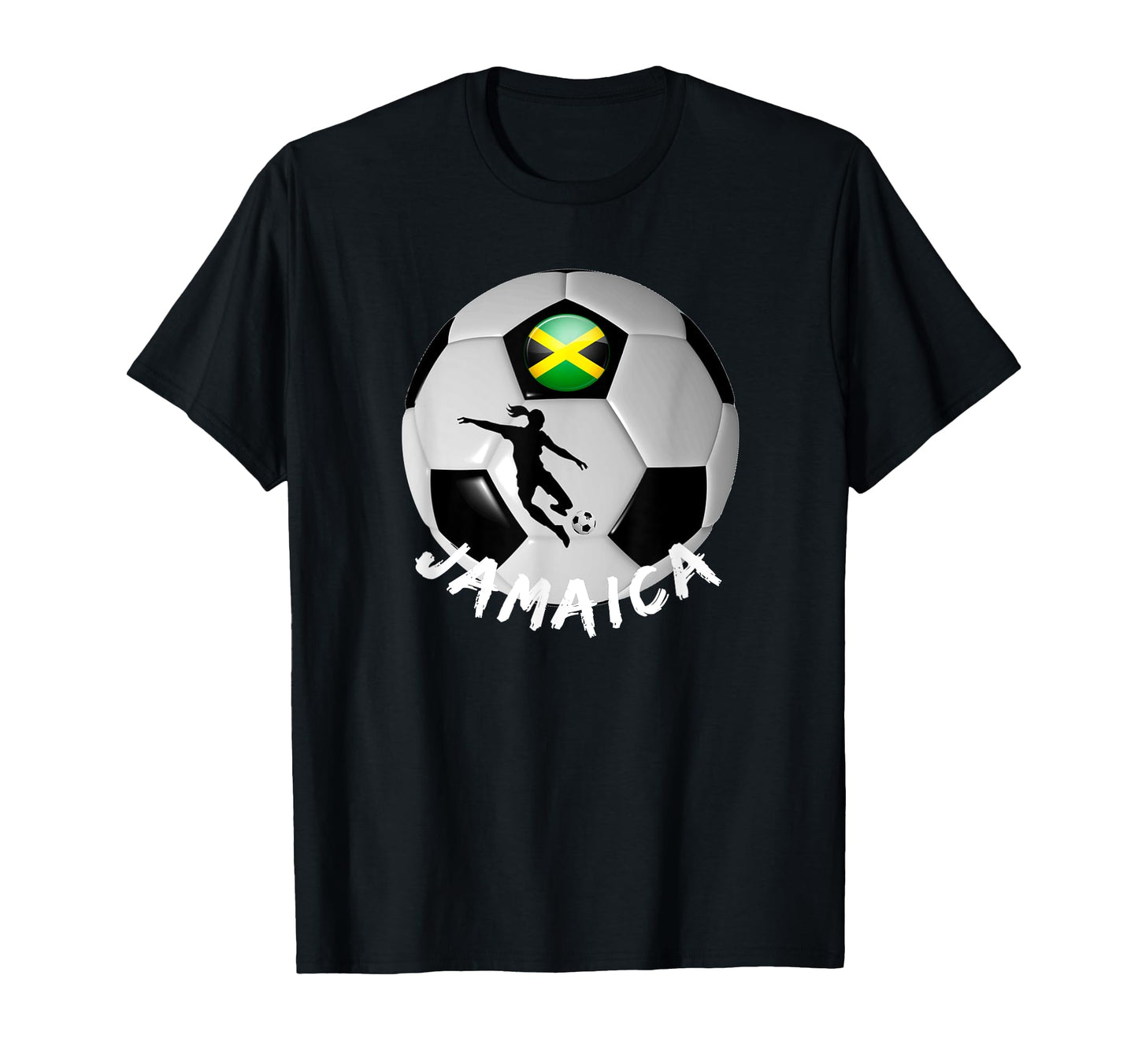 Jamacas Best Female Soccer Players T-Shirt - Graphic Print for Adults - T-Shirt, Sweatshirt, Hoodie