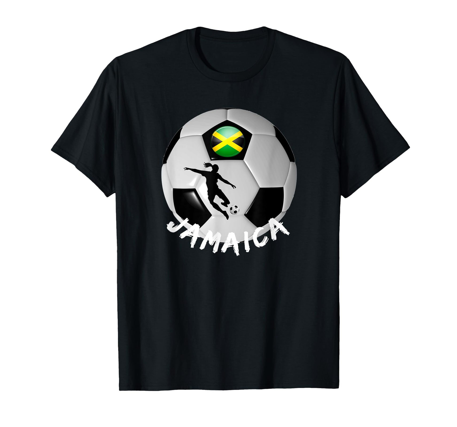 Jamacas Best Female Soccer Players T-Shirt - Graphic Print for Adults - T-Shirt, Sweatshirt, Hoodie