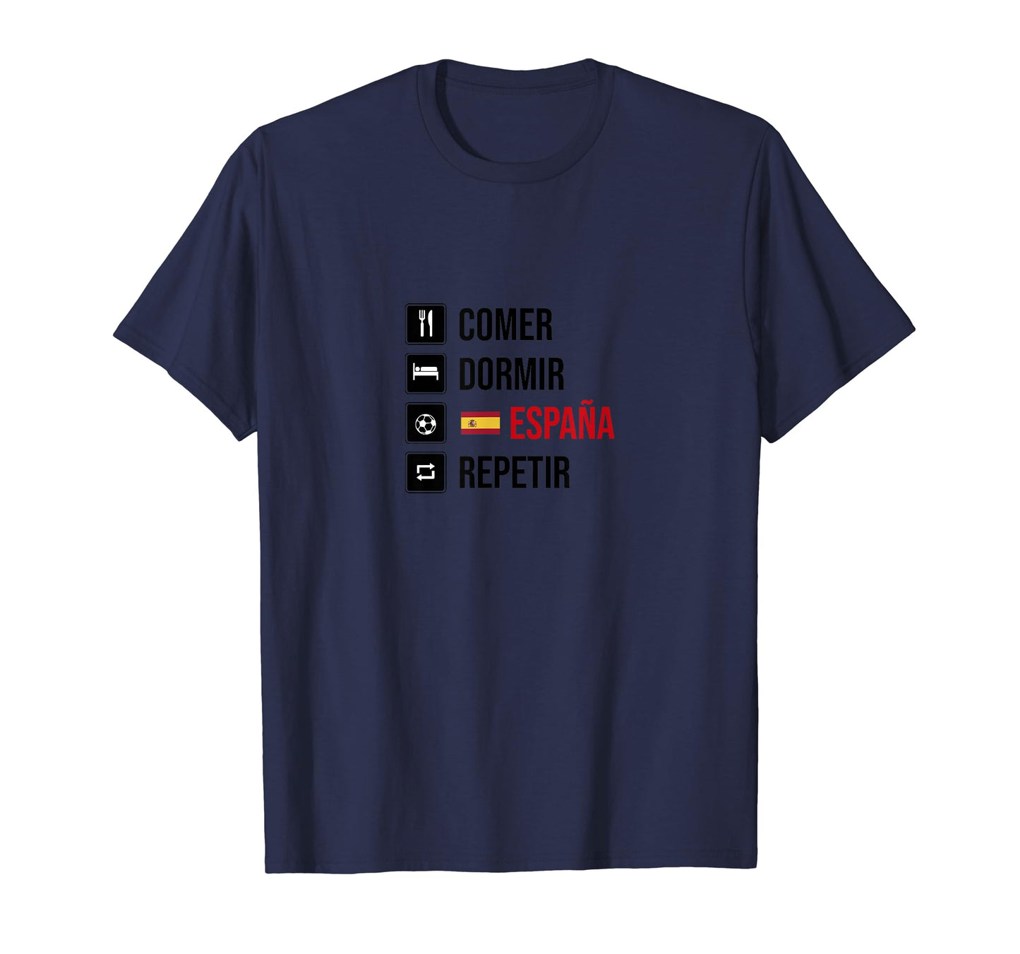 Spain Soccer Fans Related Products T-Shirt - Fun Novelty Design Unisex - T-Shirt, Sweatshirt, Hoodie