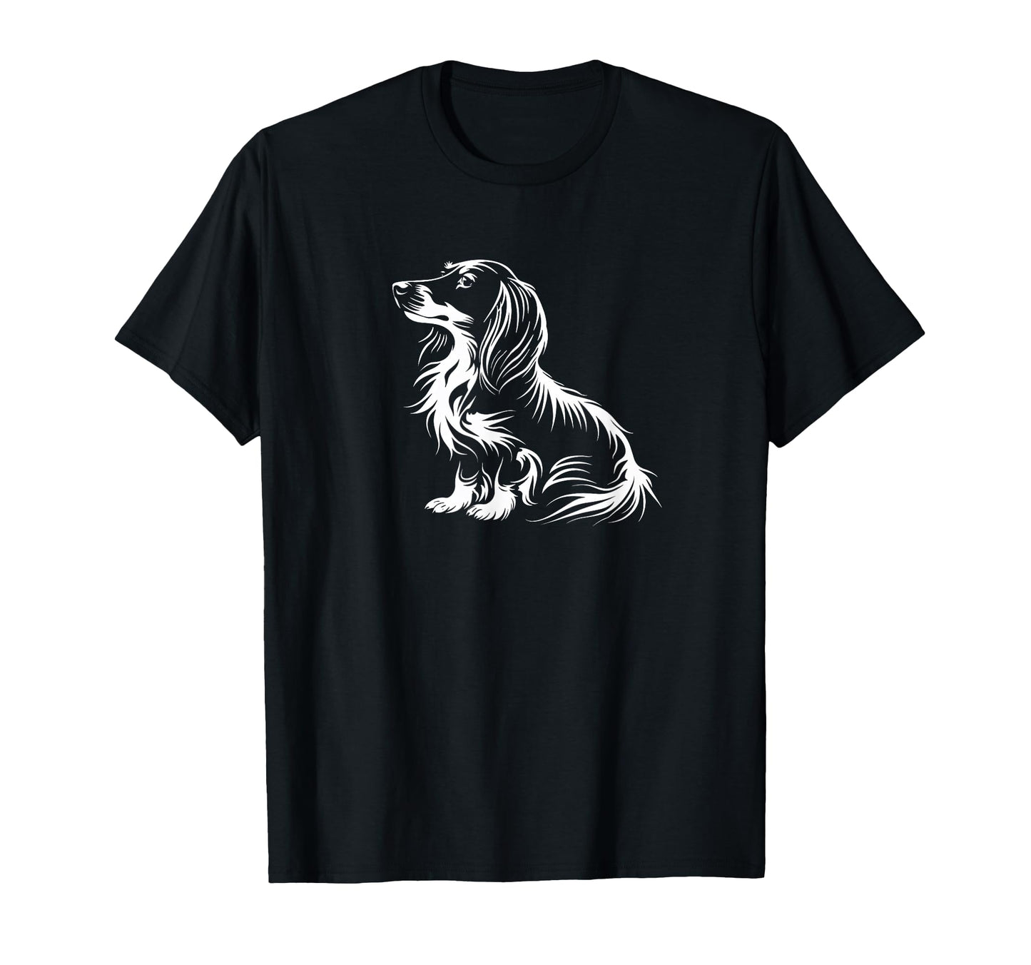 Mens Womens Funny Logo Long Haired T-Shirt - Aesthetic Graphic for Adults - T-Shirt, Sweatshirt, Hoodie