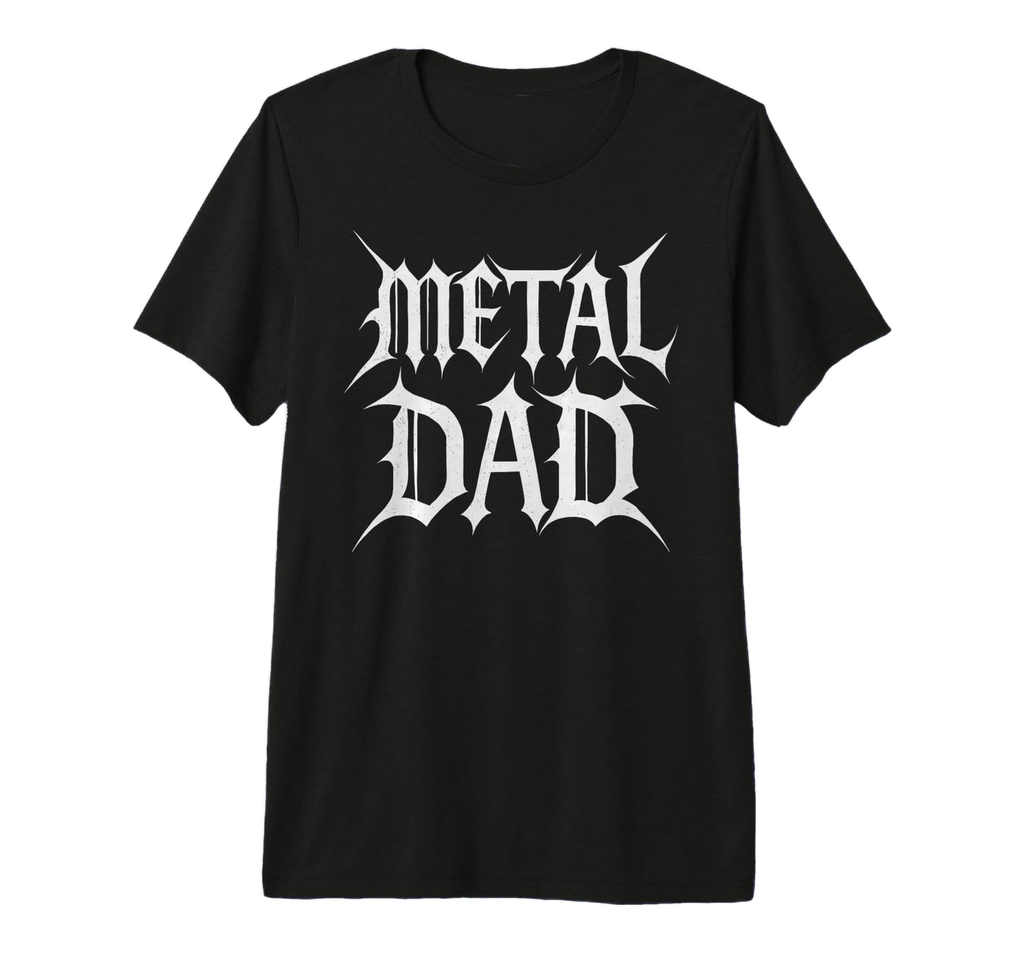 Best Metal Dad Fathers Day Rocker T-Shirt - Custom Art Print Men Women - T-Shirt, Sweatshirt, Hoodie