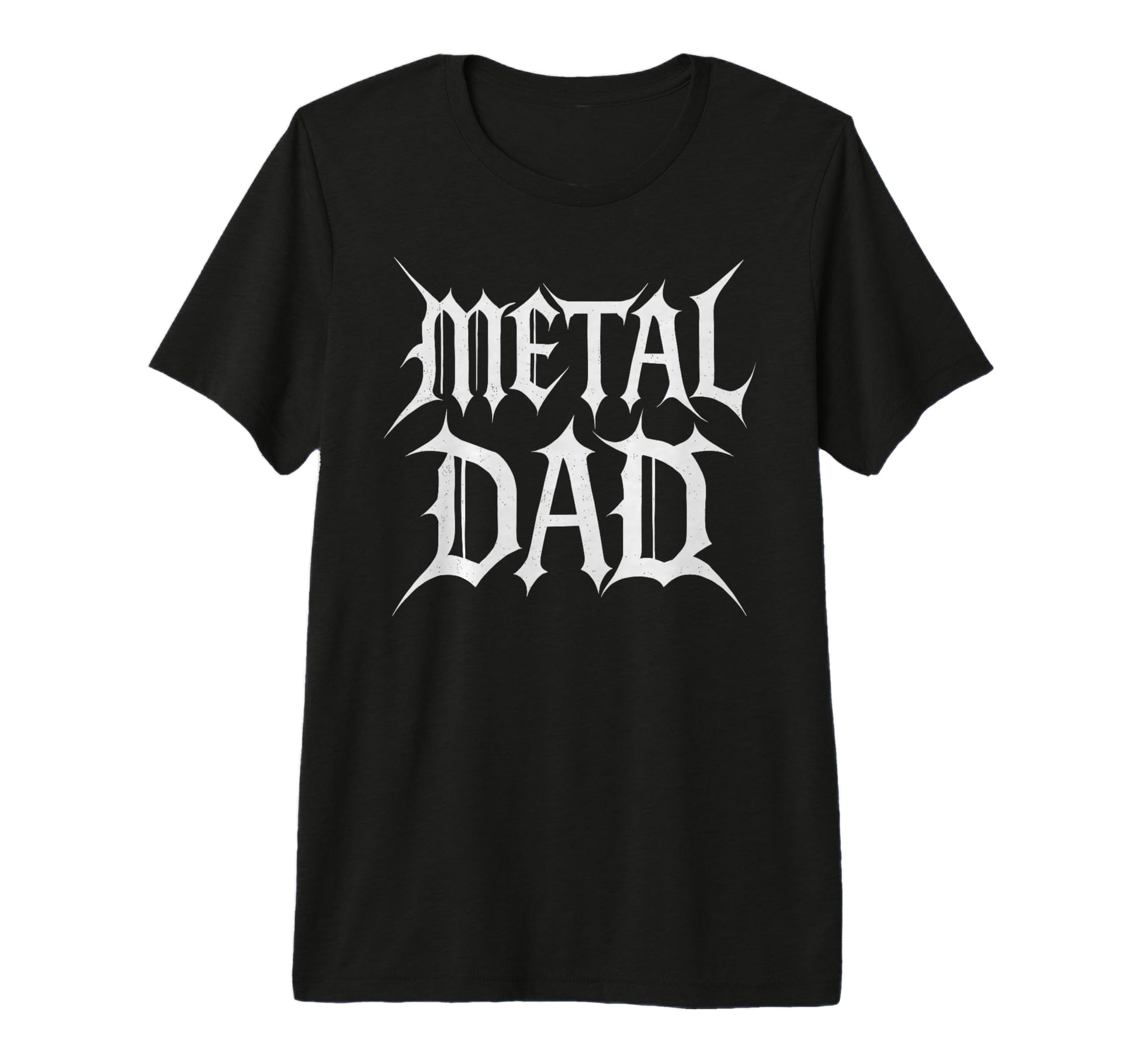 Best Metal Dad Fathers Day Rocker T-Shirt - Custom Art Print Men Women - T-Shirt, Sweatshirt, Hoodie