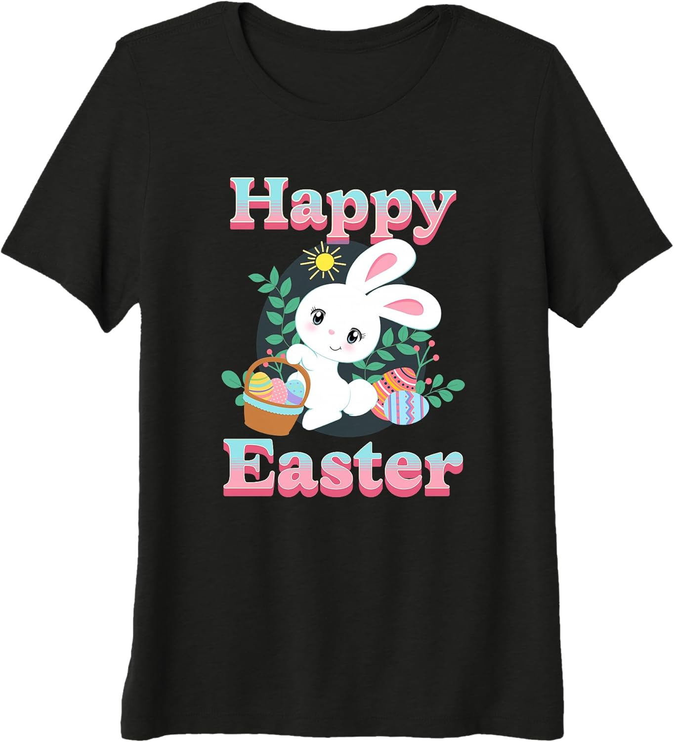 Cute Easter Egg Hunt Outfits Girls Unisex T-shirt, Sweatshirt, Hoodie, Long Sleeve Tee - T-Shirt, Sweatshirt, Hoodie