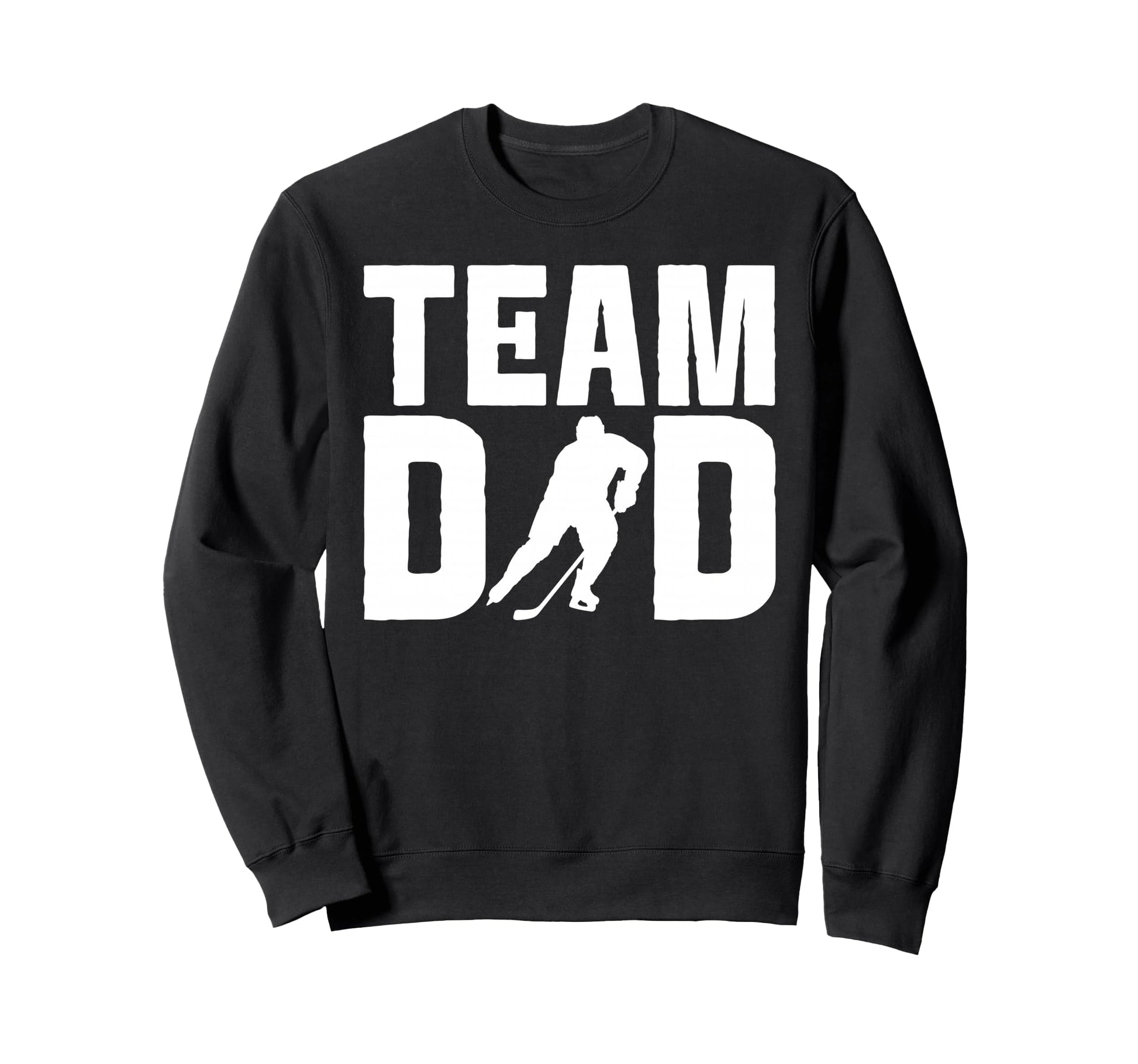 Hockey Dad Proud Game Day Sports Sweatshirt - Minimalist Print Unisex - T-Shirt, Sweatshirt, Hoodie