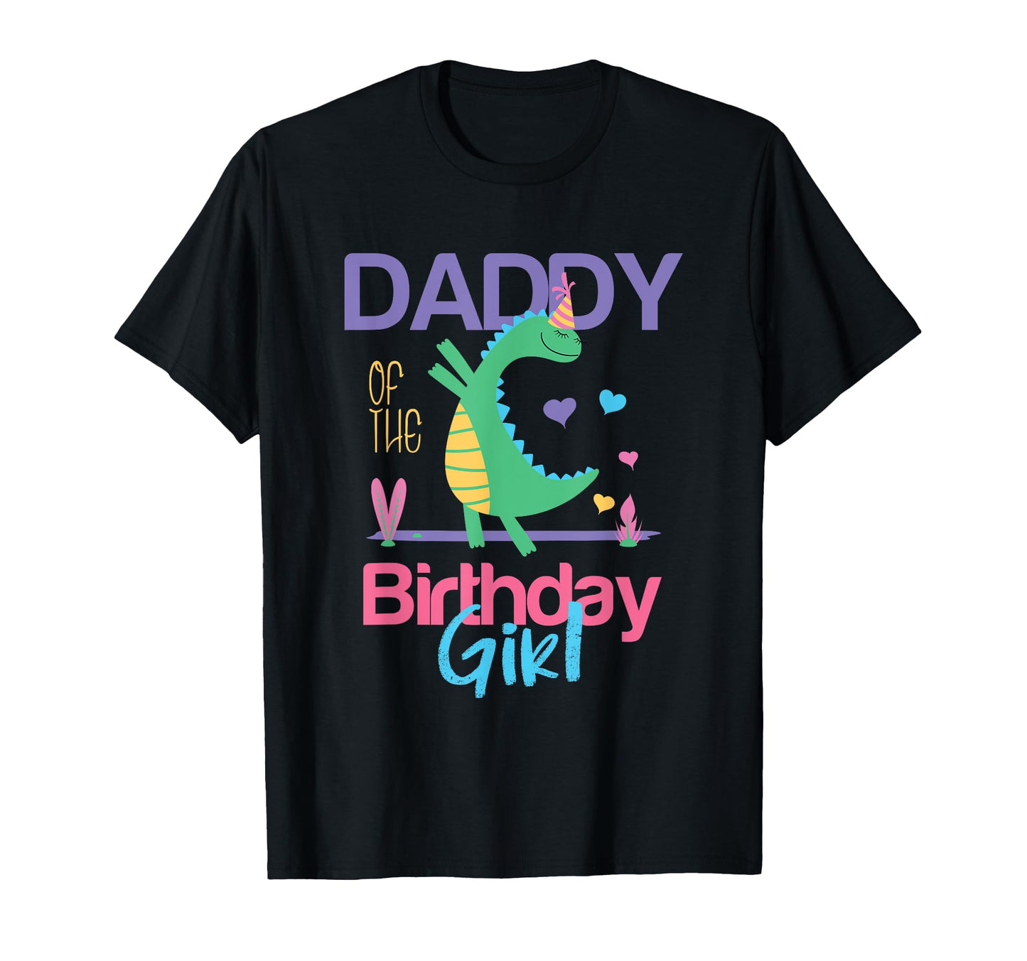 Daddy Birthday Dinosaur Theme T-Shirt - Casual Everyday Wear Unisex - T-Shirt, Sweatshirt, Hoodie