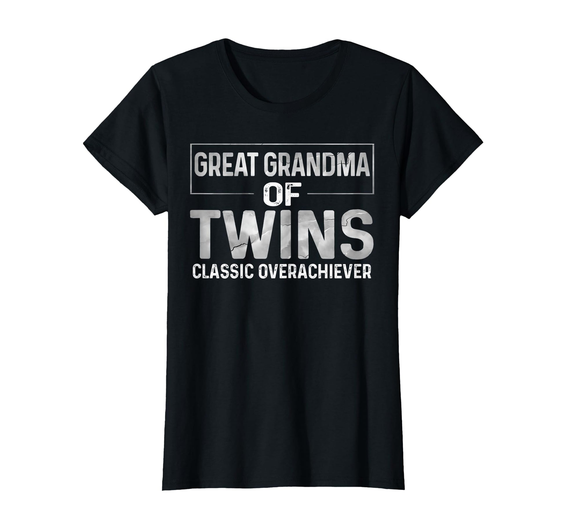 Great Grandma Twins Overachiever T-Shirt - Minimalist Print for Adults - T-Shirt, Sweatshirt, Hoodie