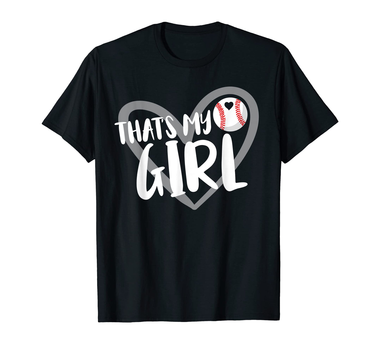 Thats My Baseball Mom Dad T-Shirt - Novelty Apparel for Adults - T-Shirt, Sweatshirt, Hoodie