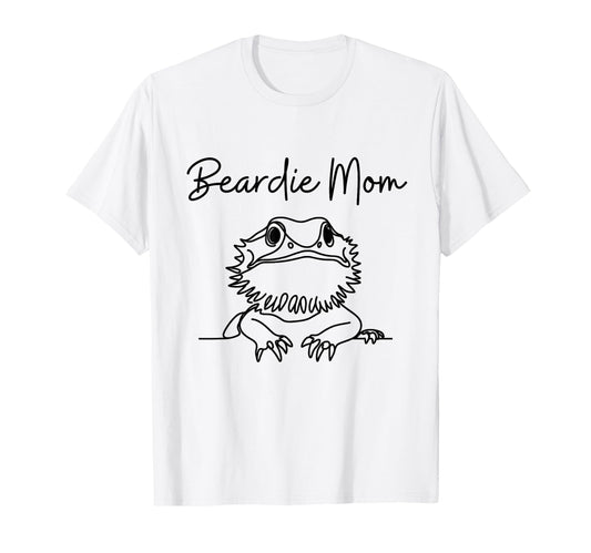 Bearded Dragon Reptile Mom Beardie T-Shirt - Trendy Graphic Men Women - T-Shirt, Sweatshirt, Hoodie