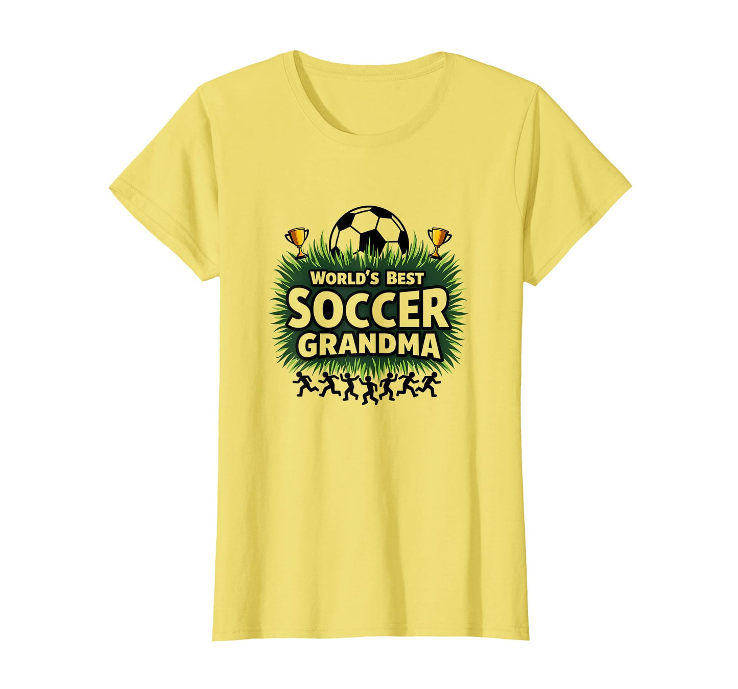 Worlds Best Soccer Grandma Champion T-Shirt - Novelty Apparel Unisex - T-Shirt, Sweatshirt, Hoodie