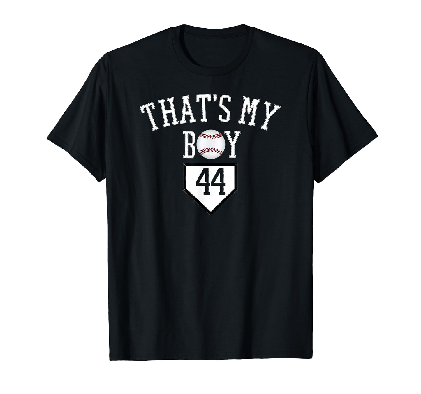 44 Thats My Baseball Number Jersey Dad T-Shirt - Minimalist Print Unisex - T-Shirt, Sweatshirt, Hoodie