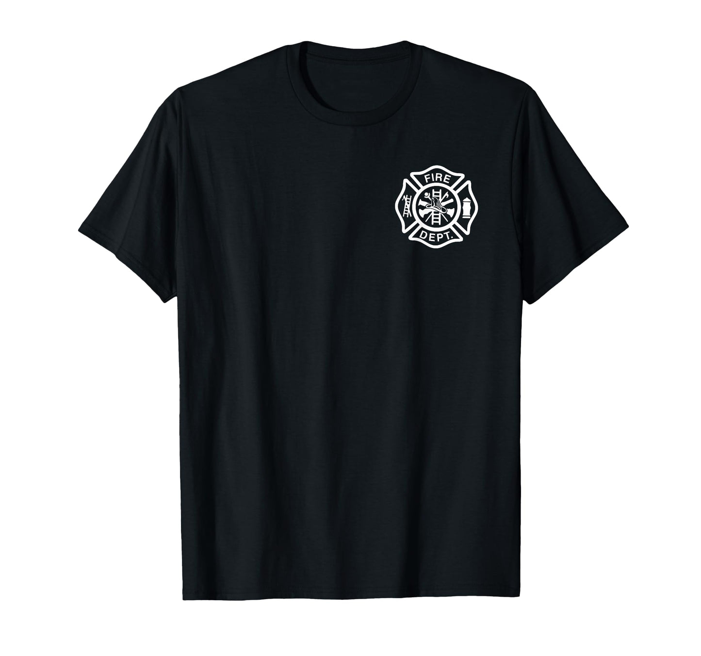 Fire Department Logo Uniform Fireman T-Shirt - Custom Art Print Men Women - T-Shirt, Sweatshirt, Hoodie