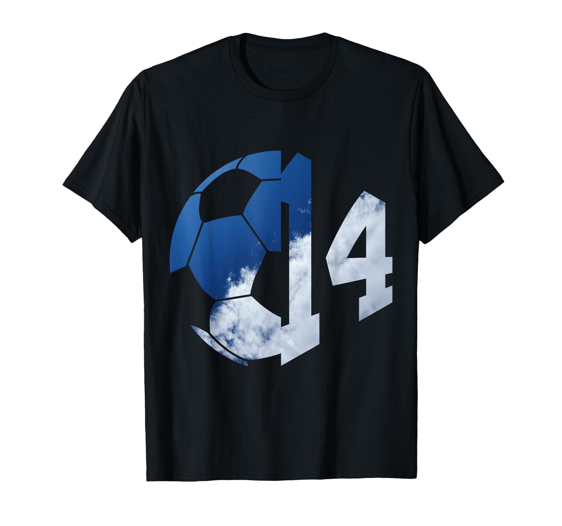 Number 14 Years Soccer 14Th T-Shirt - Casual Everyday Wear for Adults - T-Shirt, Sweatshirt, Hoodie