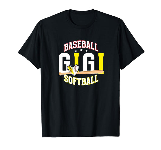 Baseball Softball Gigi Softball T-Shirt - Aesthetic Graphic for Adults - T-Shirt, Sweatshirt, Hoodie