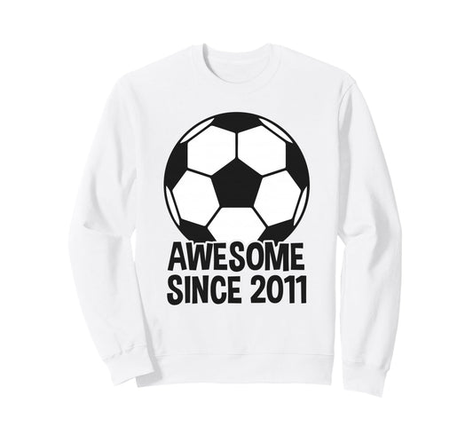 Awesome Since 2011 15Th Birthday Sweatshirt - Streetwear Style for Adults - T-Shirt, Sweatshirt, Hoodie