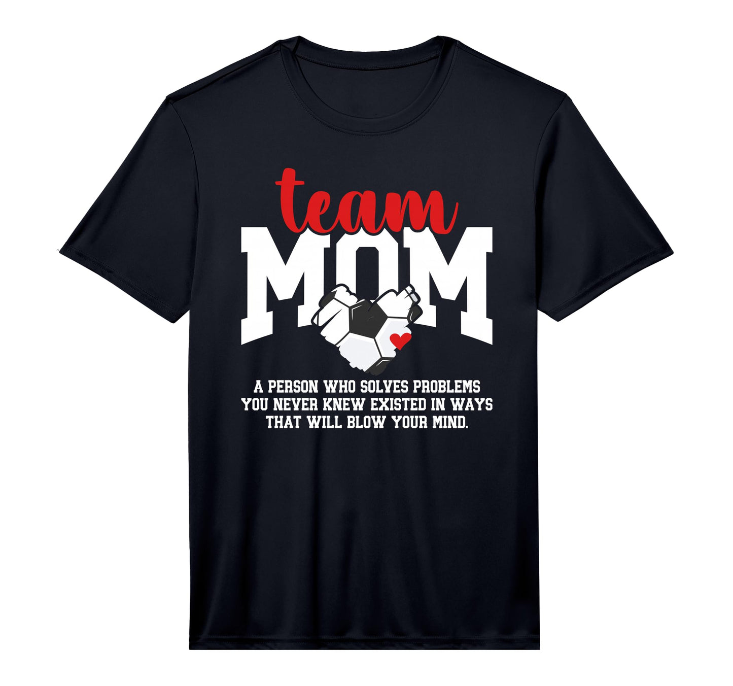 Mens Soccer Team Mom Definition T-Shirt - Minimalist Print for Adults - T-Shirt, Sweatshirt, Hoodie