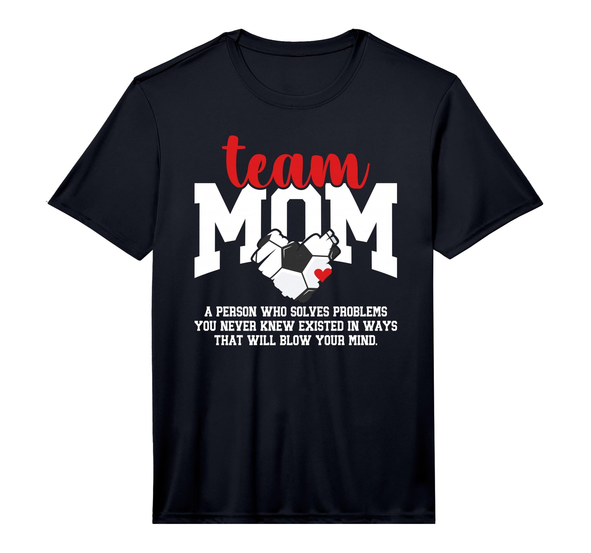 Mens Soccer Team Mom Definition T-Shirt - Minimalist Print for Adults - T-Shirt, Sweatshirt, Hoodie