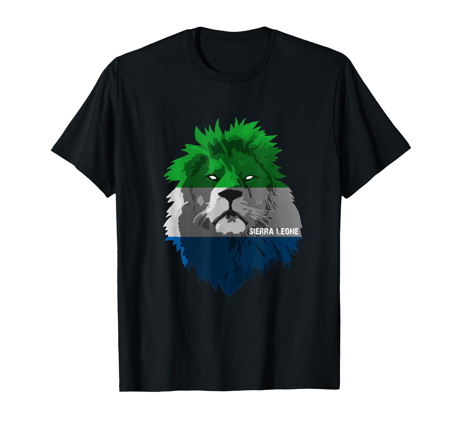 Soccer Team Sierra Leone National T-Shirt - Novelty Apparel Men Women - T-Shirt, Sweatshirt, Hoodie