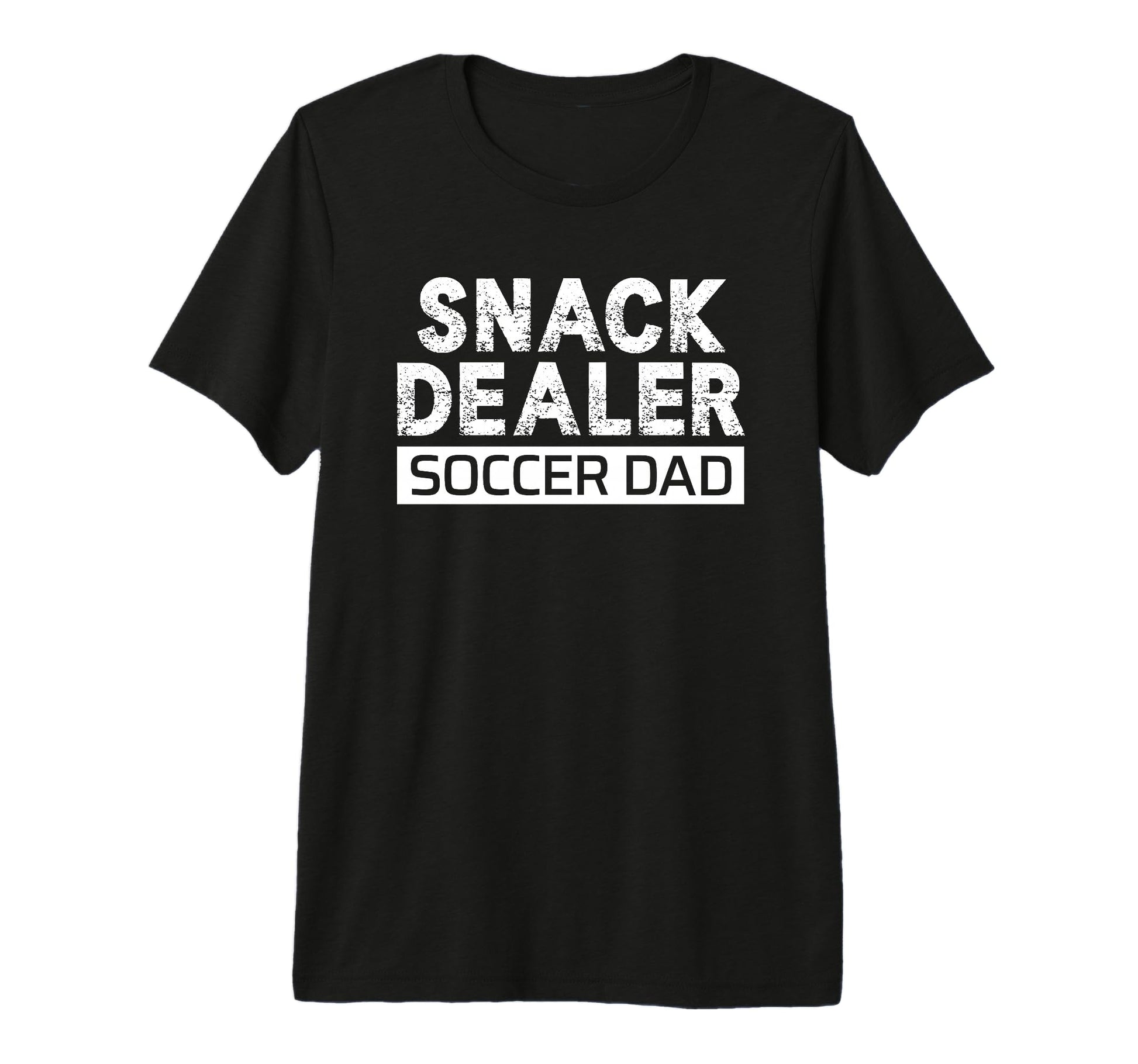 Mens Snack Dealer Soccer Dad Funny Tri T-Shirt - Graphic Print for Adults - T-Shirt, Sweatshirt, Hoodie
