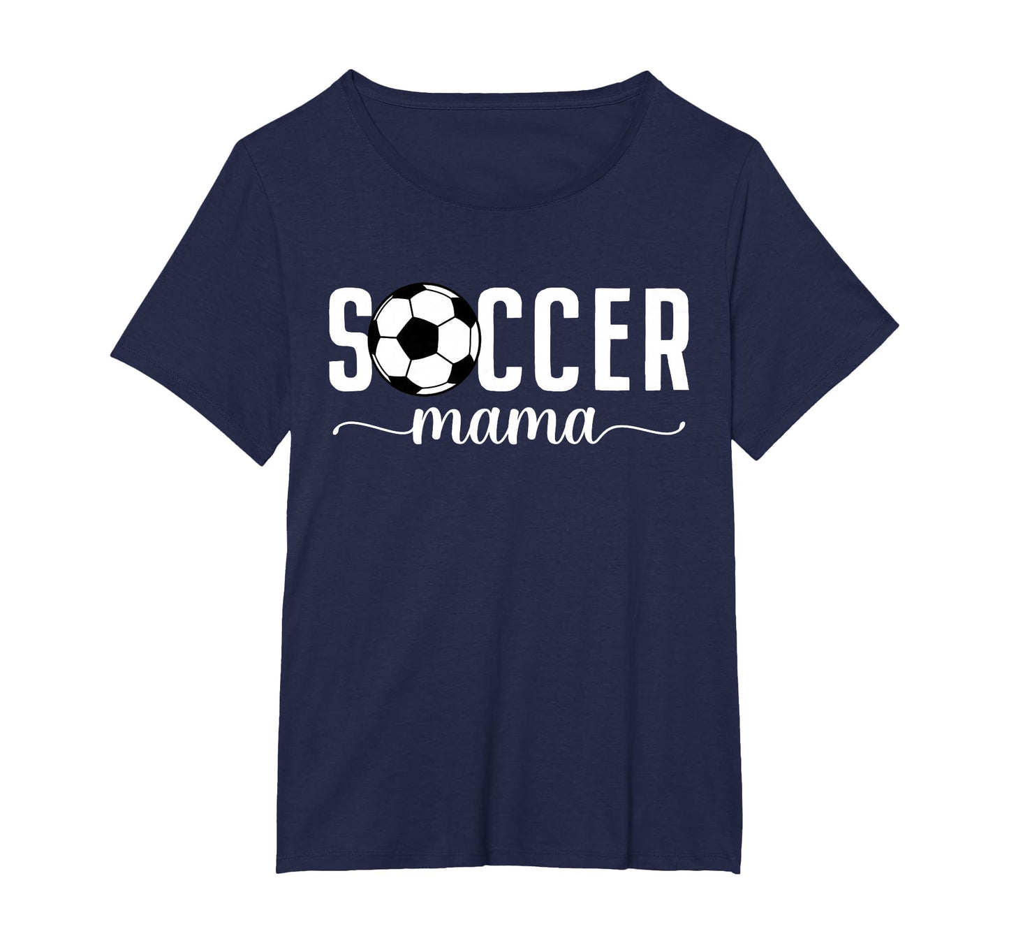 Soccer Mama Mom Mother Soccer T-Shirt - Casual Everyday Wear for Adults - T-Shirt, Sweatshirt, Hoodie