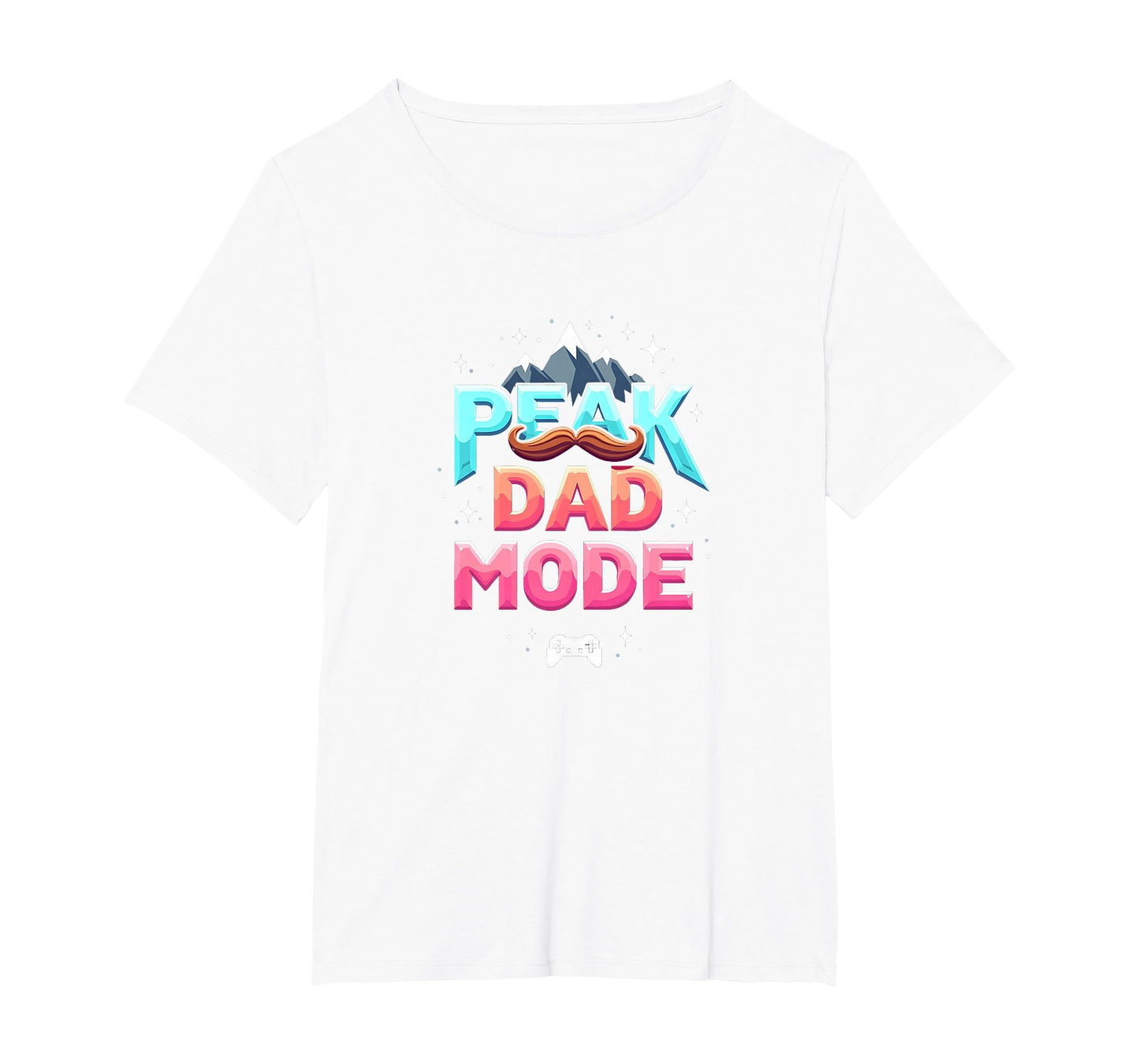 Peak Dad Mode My Dad Era Mountain T-Shirt - Custom Art Print for Adults - T-Shirt, Sweatshirt, Hoodie