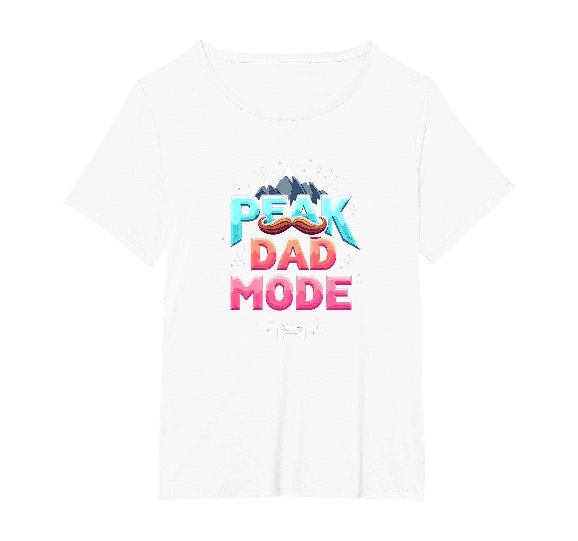 Peak Dad Mode My Dad Era Mountain T-Shirt - Custom Art Print for Adults - T-Shirt, Sweatshirt, Hoodie