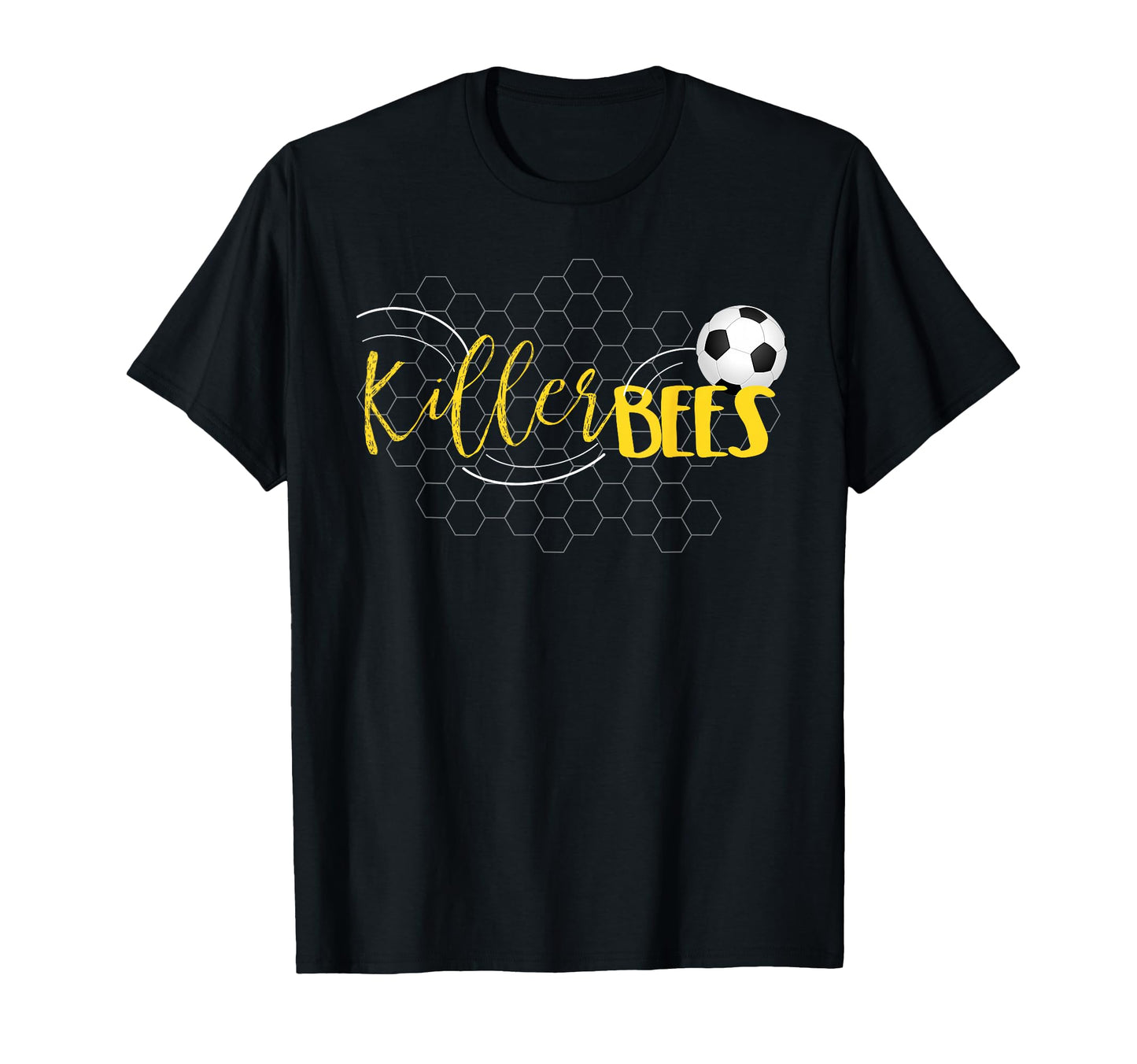Killer Bees Soccer Team T-Shirt - Graphic Print Men Women - T-Shirt, Sweatshirt, Hoodie