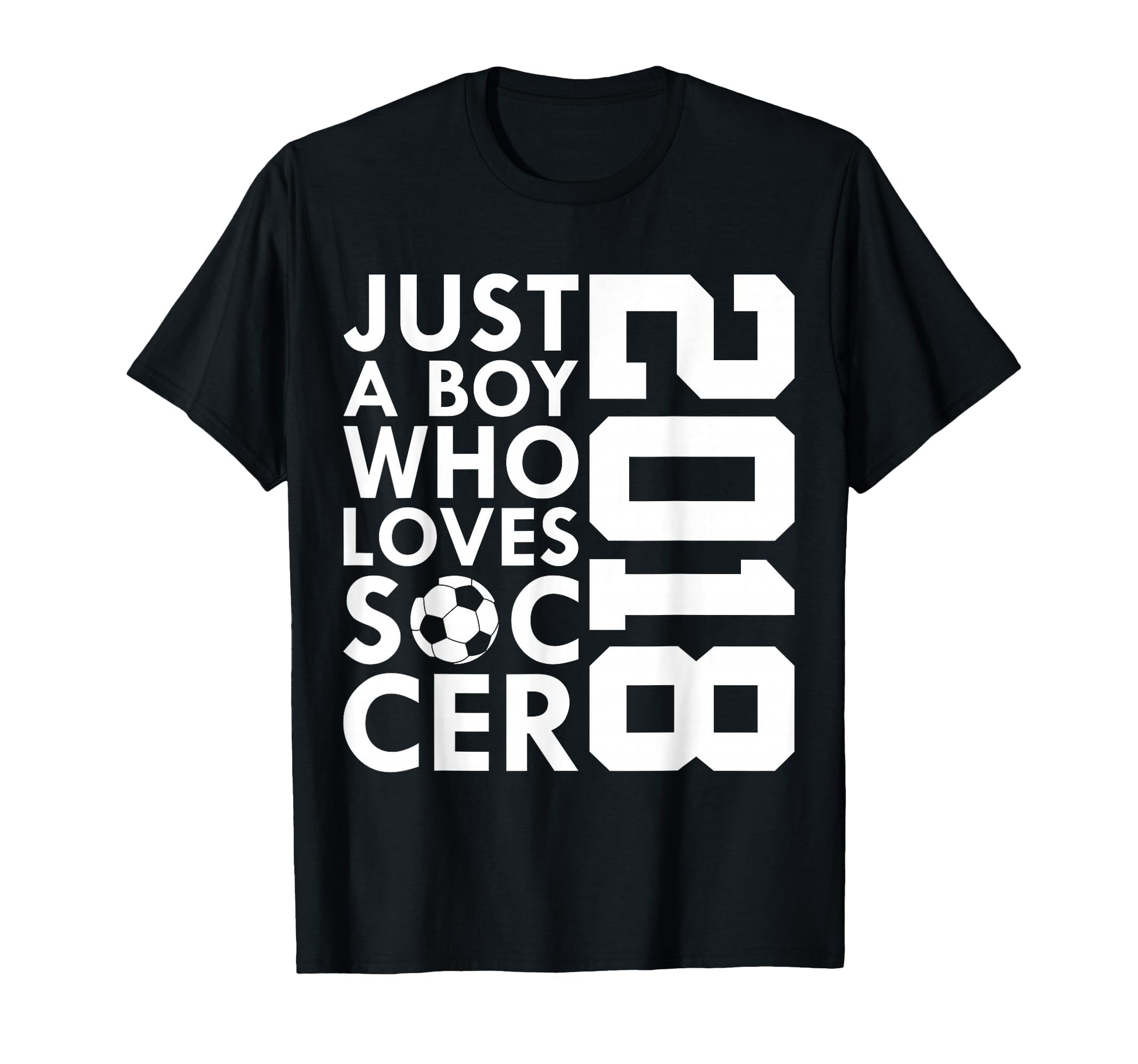2018 Just Who Loves Soccer 8Th Birthday T-Shirt - Graphic Print for Adults - T-Shirt, Sweatshirt, Hoodie