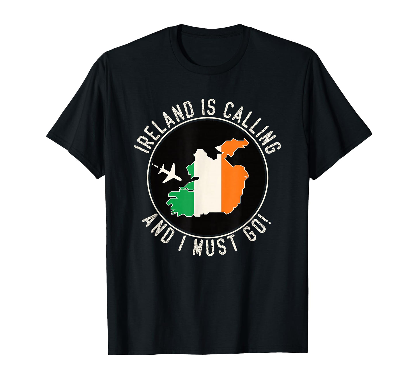Ireland Is Calling And I Must Go T-Shirt - Minimalist Print Men Women - T-Shirt, Sweatshirt, Hoodie