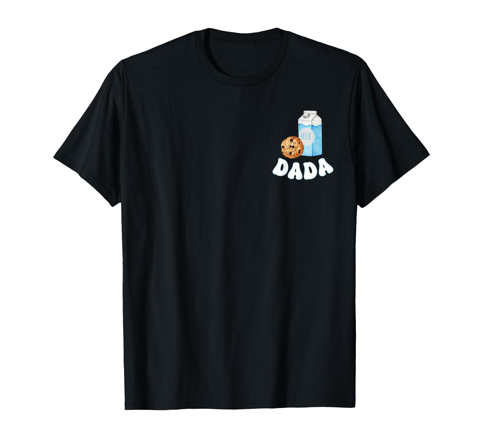 Dada Cookies Milk Sweet One 1St T-Shirt - Trendy Graphic Men Women - T-Shirt, Sweatshirt, Hoodie