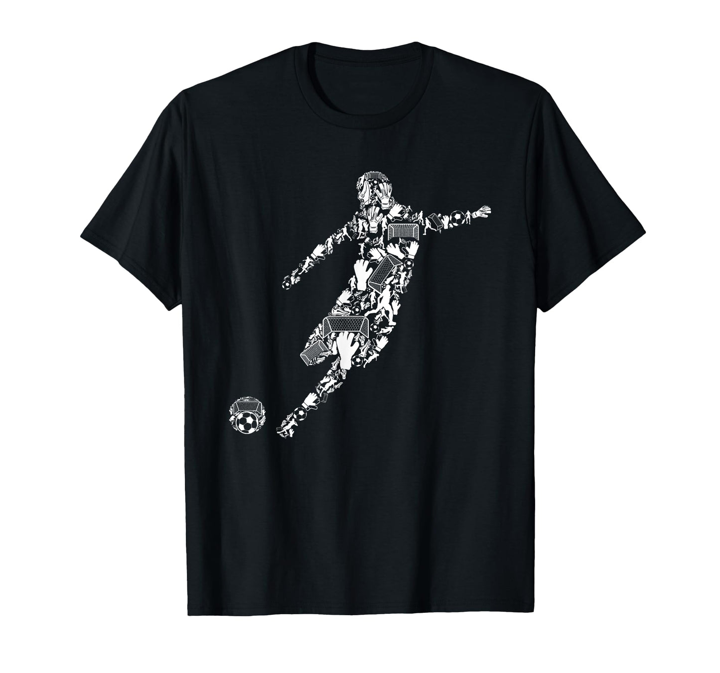 Football Or Soccer Player T-Shirt - Fun Novelty Design Unisex - T-Shirt, Sweatshirt, Hoodie