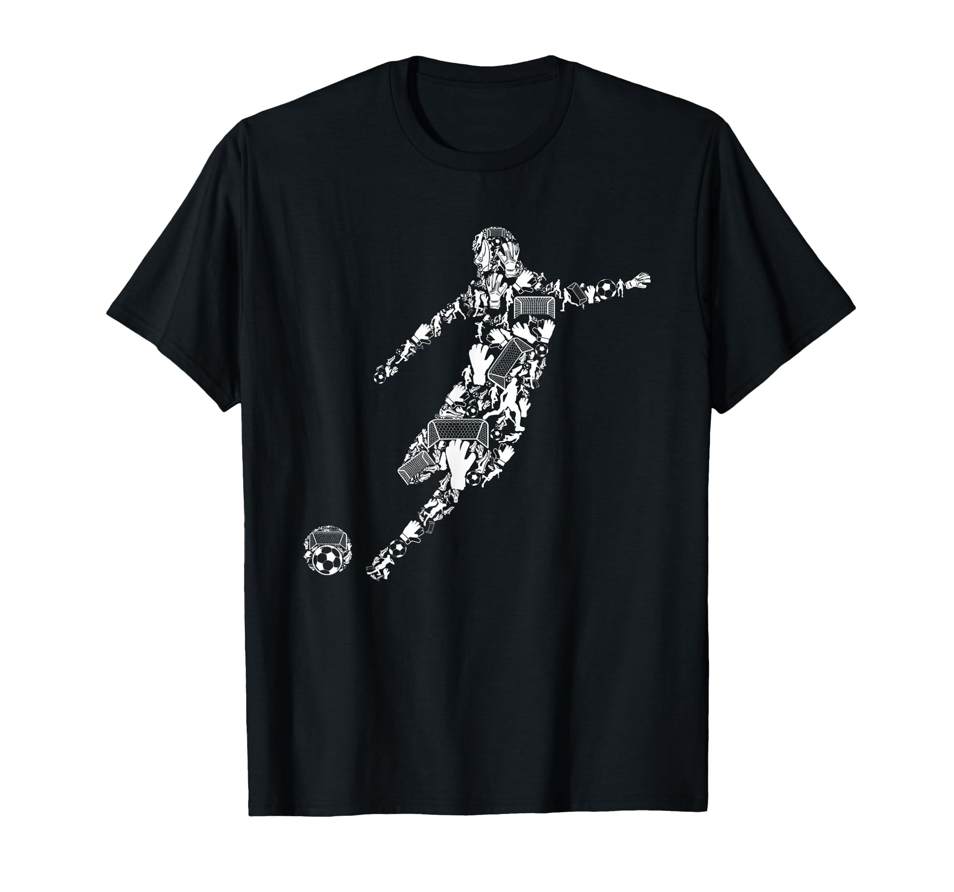 Football Or Soccer Player T-Shirt - Fun Novelty Design Unisex - T-Shirt, Sweatshirt, Hoodie