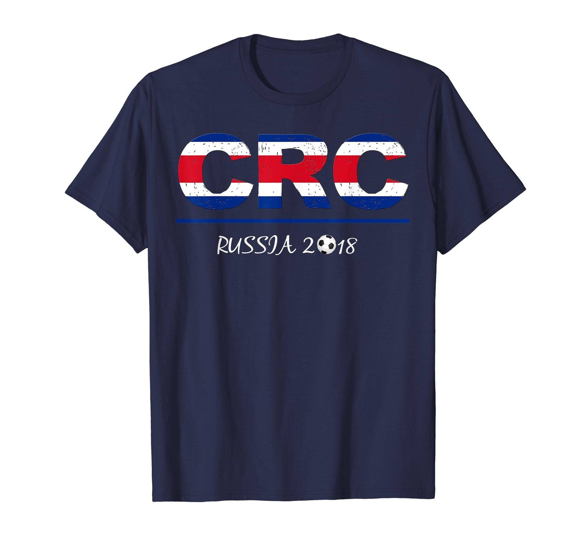 Russia 2018 Costa Rica Crc Soccer Team T-Shirt - Unique Graphic Men Women - T-Shirt, Sweatshirt, Hoodie