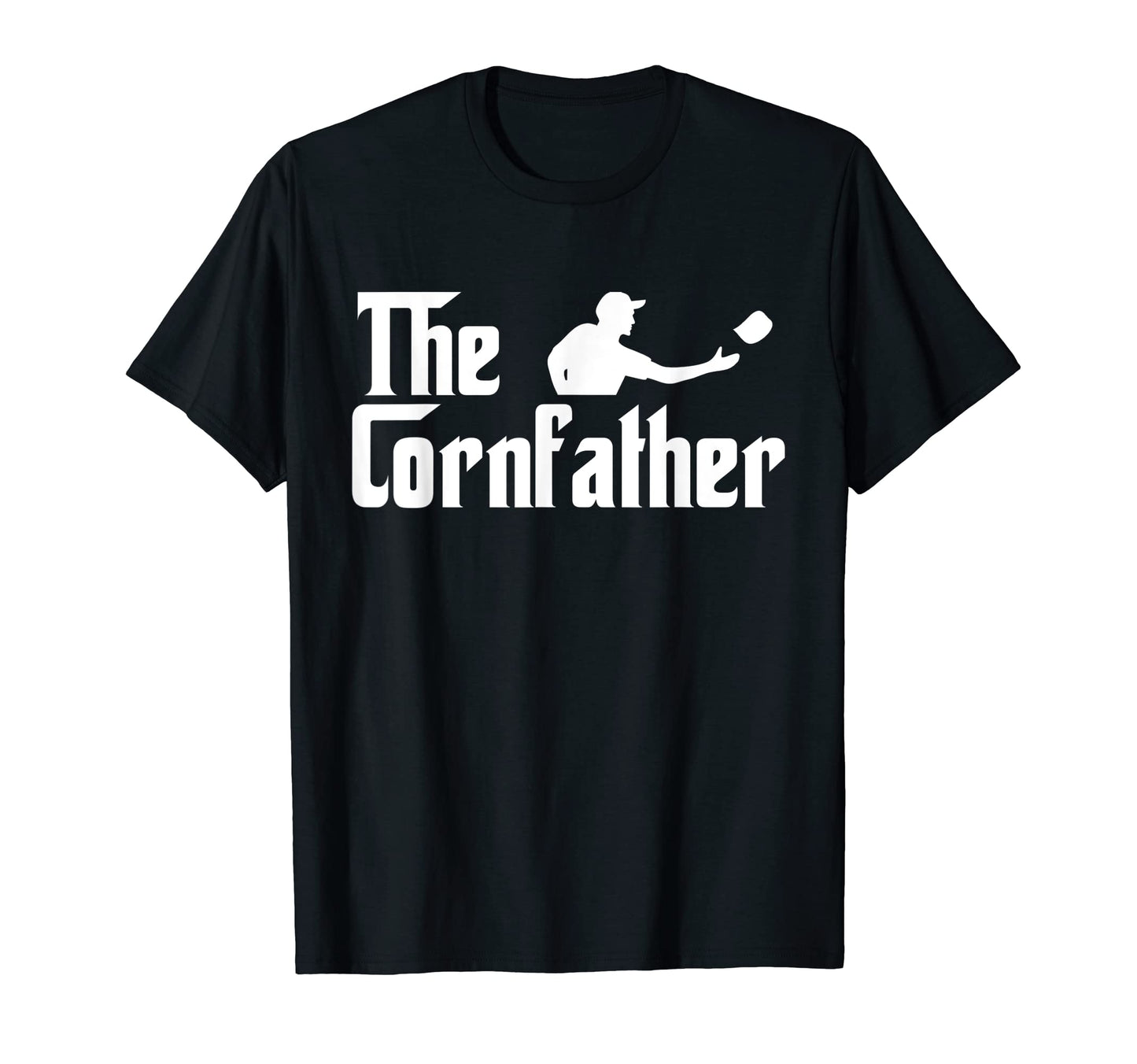 Mens Cornfather Funny Cornhole Bean T-Shirt - Novelty Apparel for Adults - T-Shirt, Sweatshirt, Hoodie