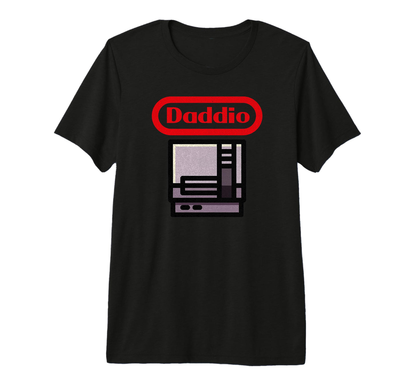 Gamer Dad Gaming Tri Blend T-Shirt - Minimalist Print for Adults - T-Shirt, Sweatshirt, Hoodie
