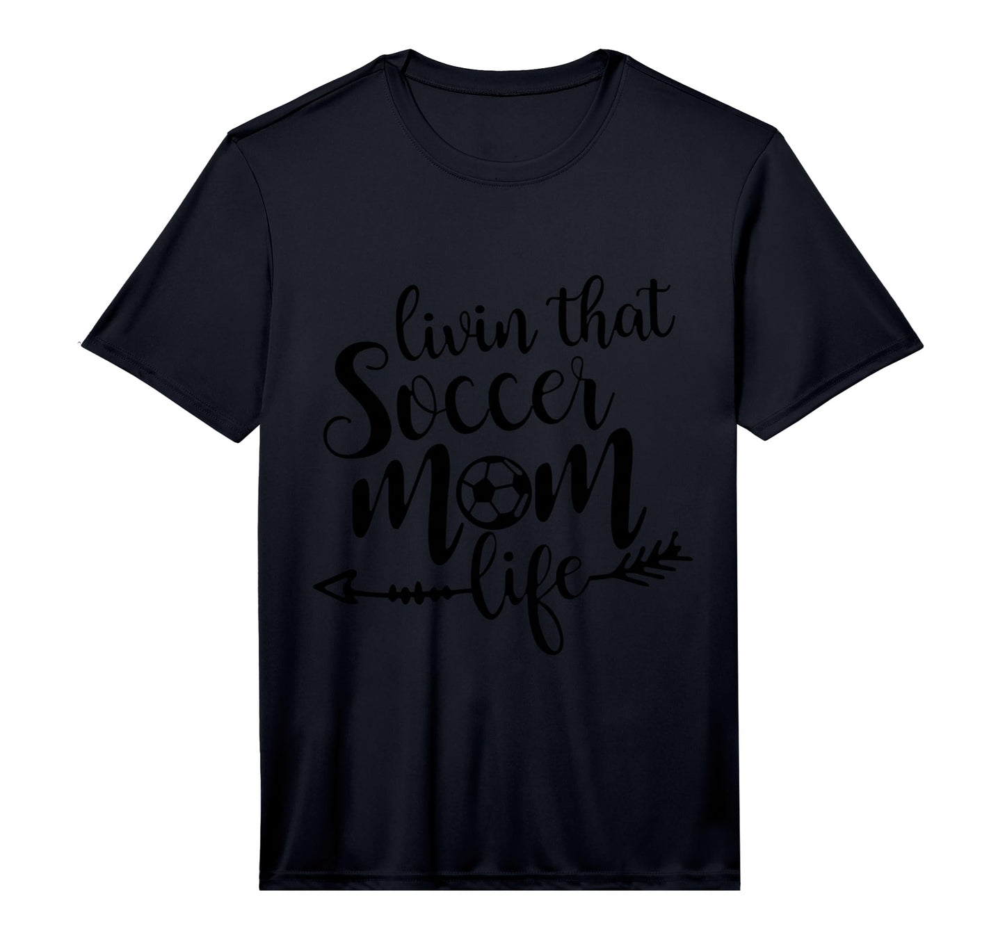 Mens Livin That Soccer Mom Life Sport T-Shirt - Fun Novelty Design Unisex - T-Shirt, Sweatshirt, Hoodie
