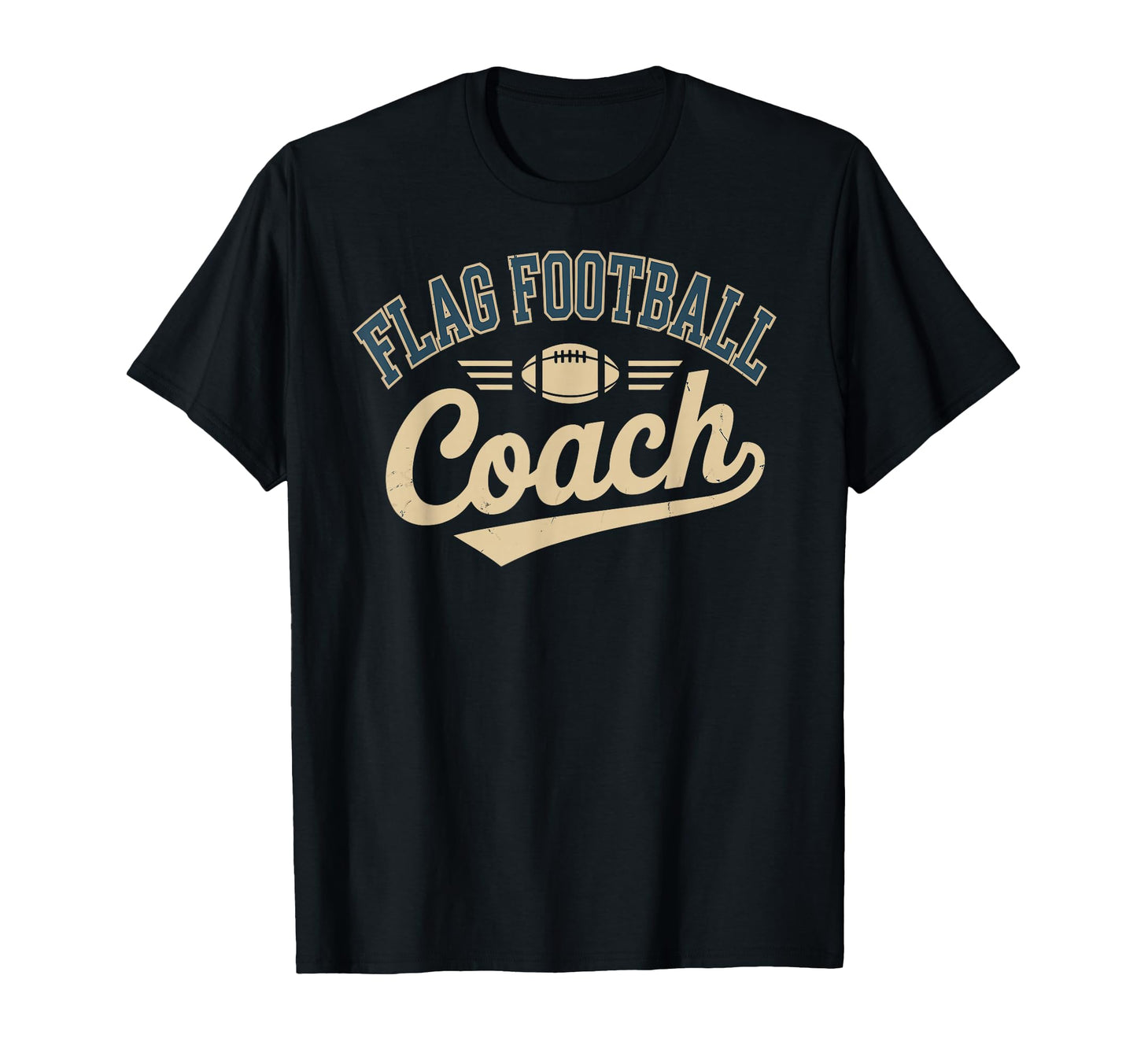 Funny Flag Football Coach Coaching Hoodie - Trendy Graphic Unisex - T-Shirt, Sweatshirt, Hoodie