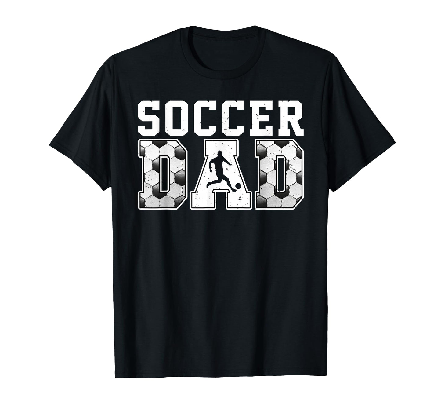 Proud Soccer Dad Papa Daddy Sport Happy T-Shirt - Custom Art Print Unisex - T-Shirt, Sweatshirt, Hoodie