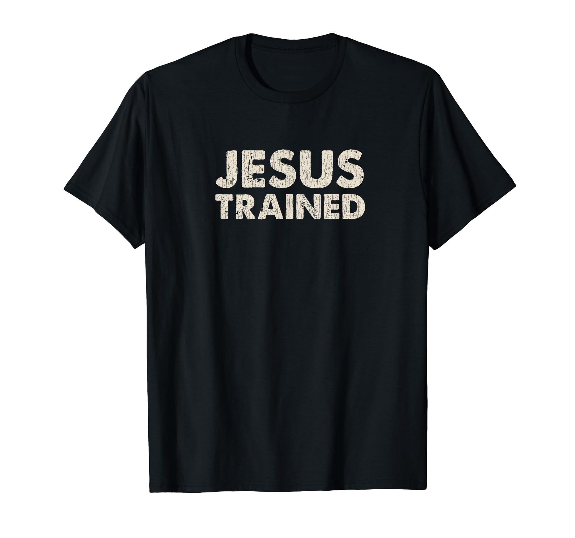 Jesus Trained Wrestling T-Shirt - Minimalist Print Unisex - T-Shirt, Sweatshirt, Hoodie