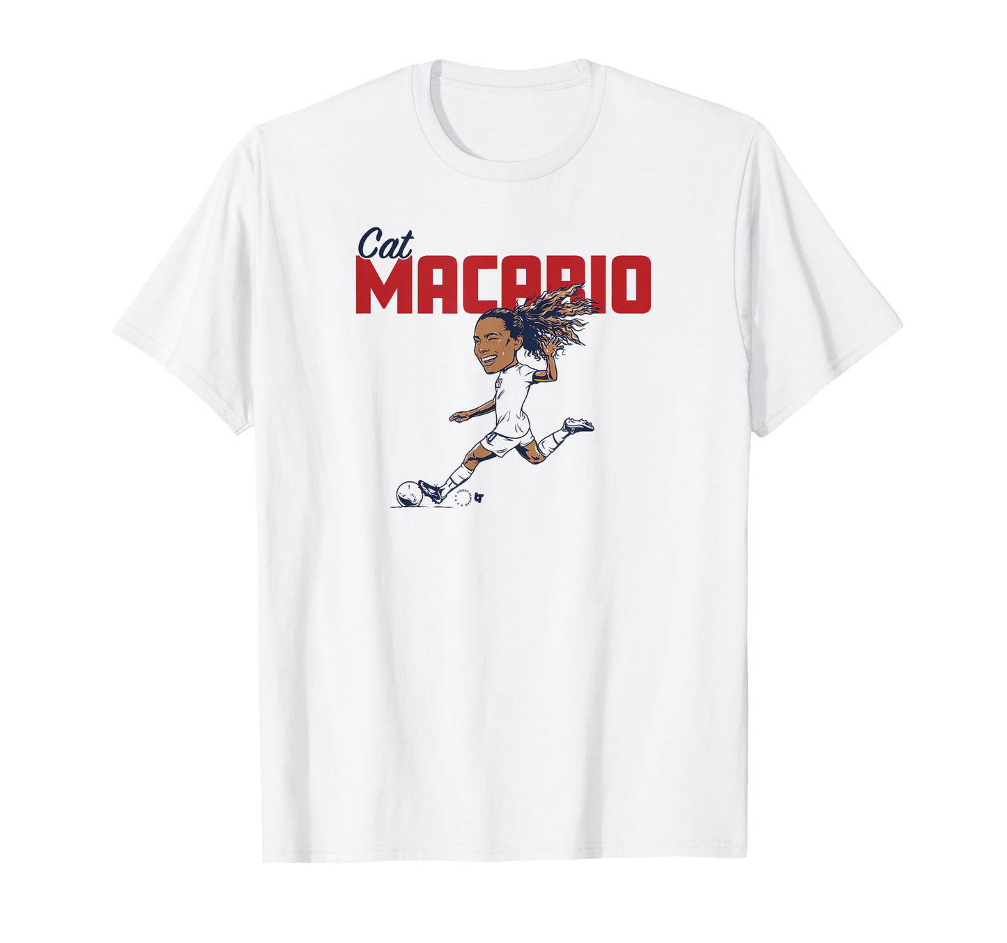 Cat Macario Caricature Uswnt Players T-Shirt - Custom Art Print Unisex - T-Shirt, Sweatshirt, Hoodie
