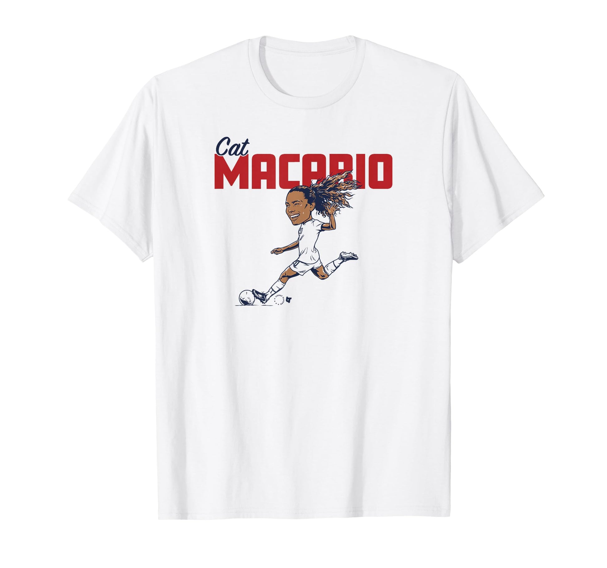 Cat Macario Caricature Uswnt Players T-Shirt - Custom Art Print Unisex - T-Shirt, Sweatshirt, Hoodie