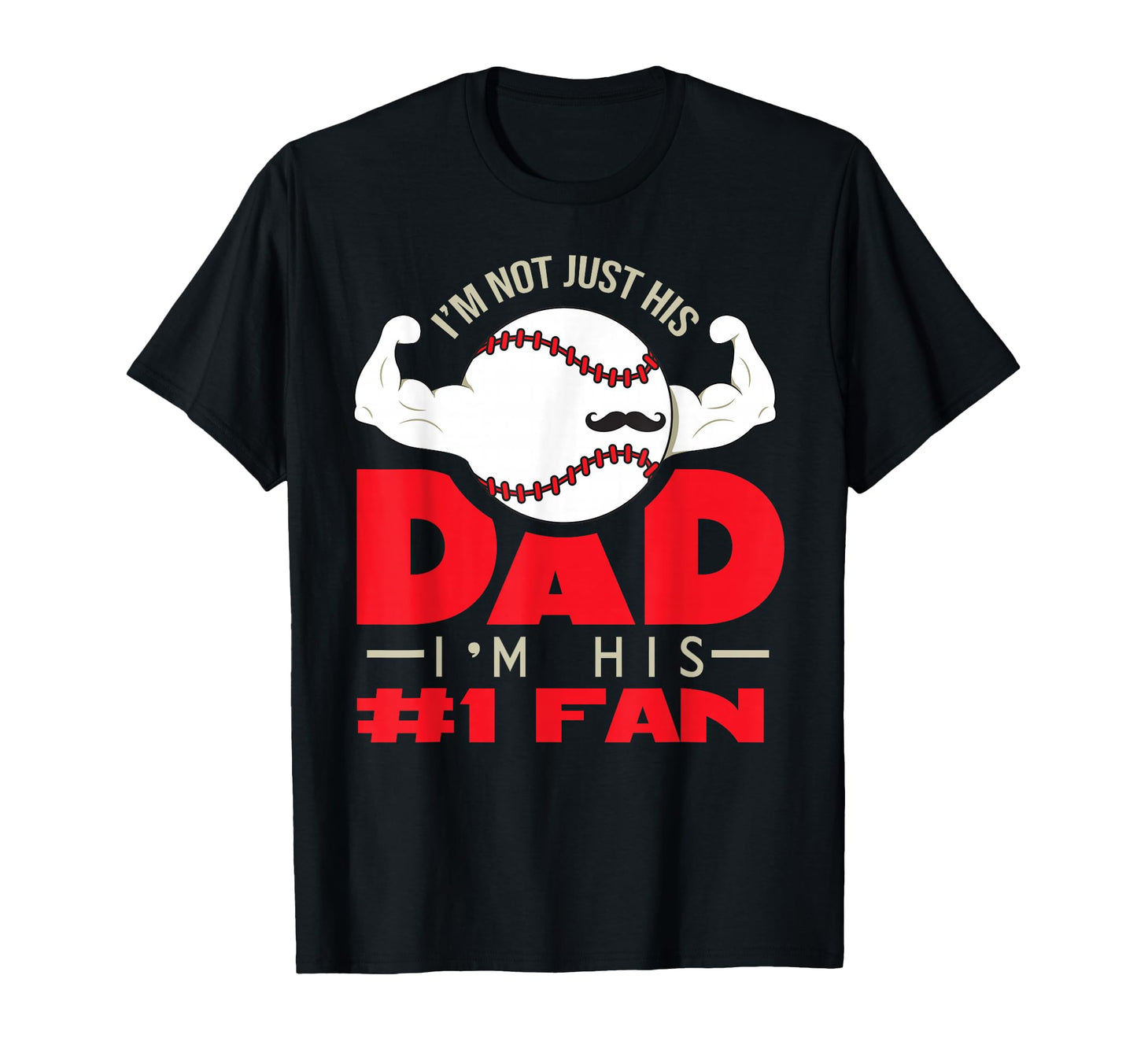 Dad Father Number One Fan Family T-Shirt - Unique Graphic Men Women - T-Shirt, Sweatshirt, Hoodie