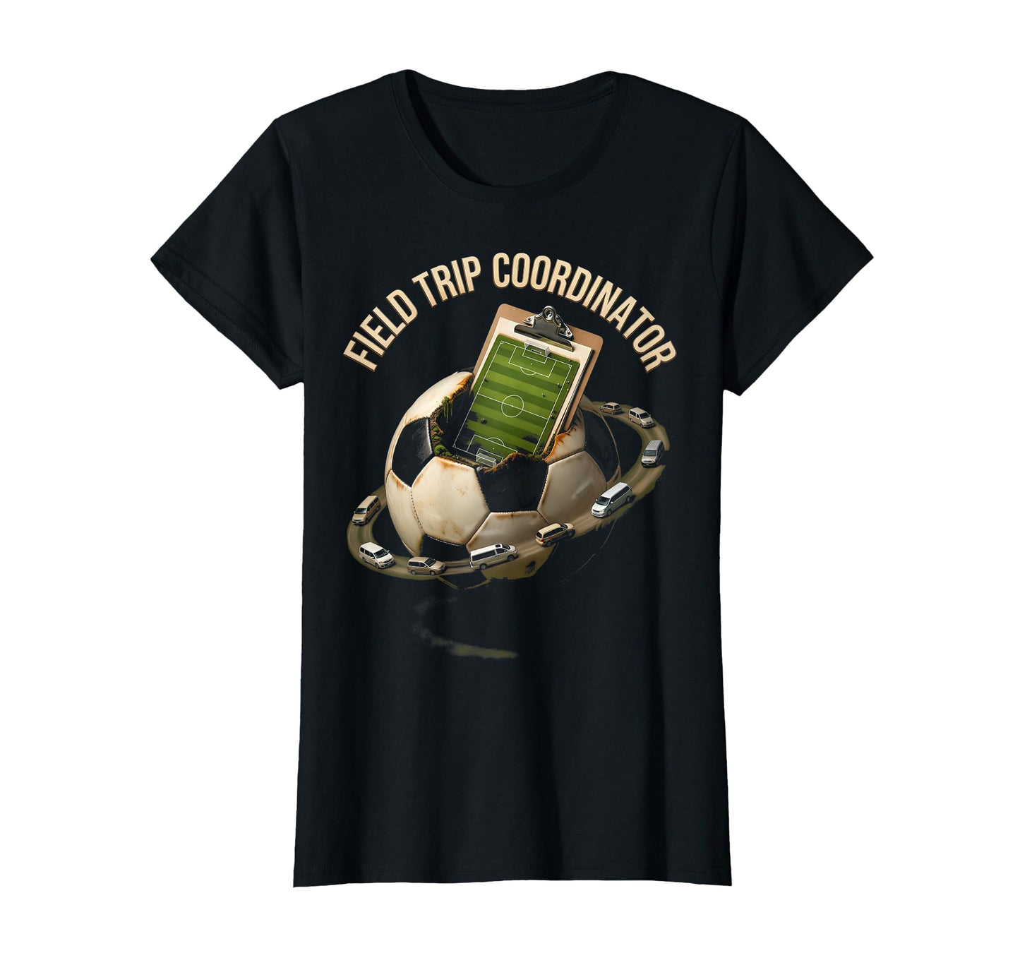 Field Trip Coordinator Soccer Mom T-Shirt - Fun Novelty Design for Adults - T-Shirt, Sweatshirt, Hoodie