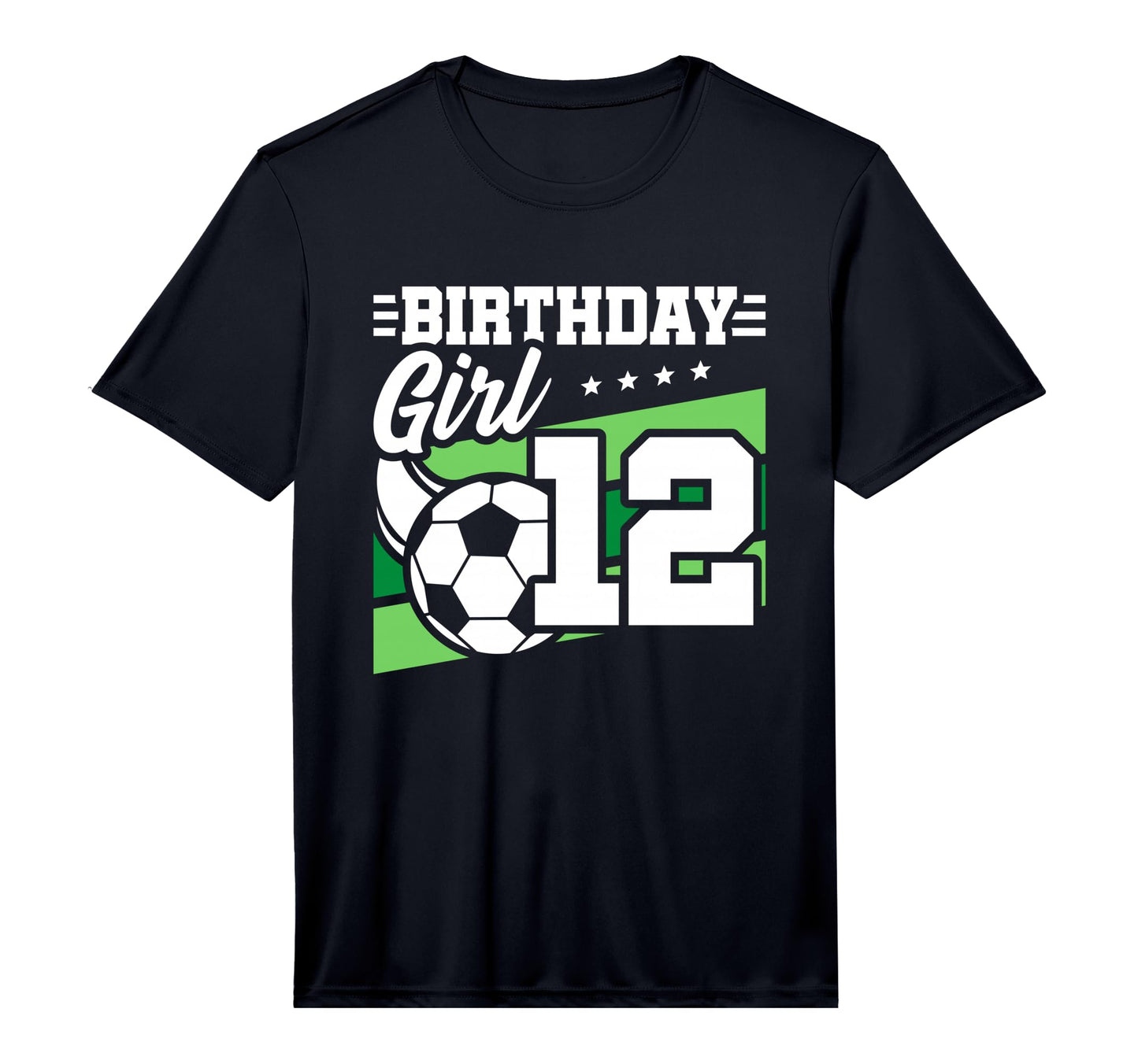 Soccer Birthday Party 12 Year Old T-Shirt - Fun Novelty Design Men Women - T-Shirt, Sweatshirt, Hoodie